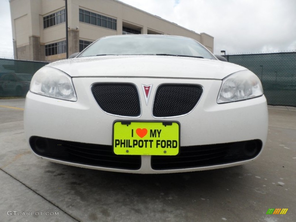 2007 G6 Sedan - Ivory White / Ebony photo #9
