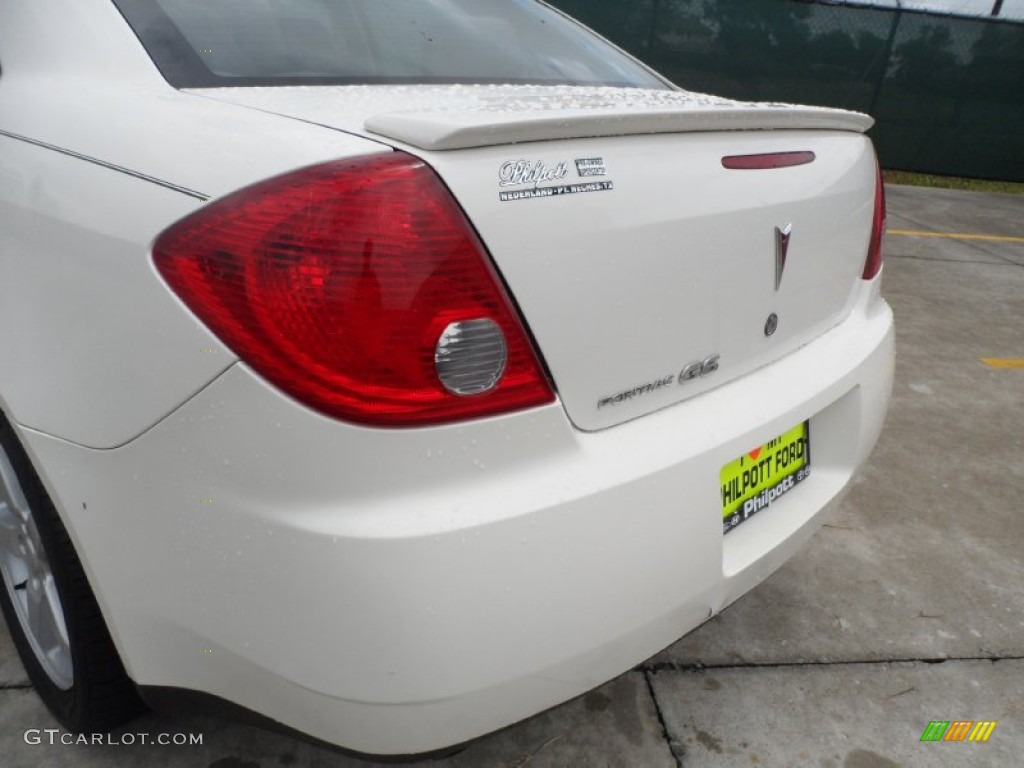 2007 G6 Sedan - Ivory White / Ebony photo #20
