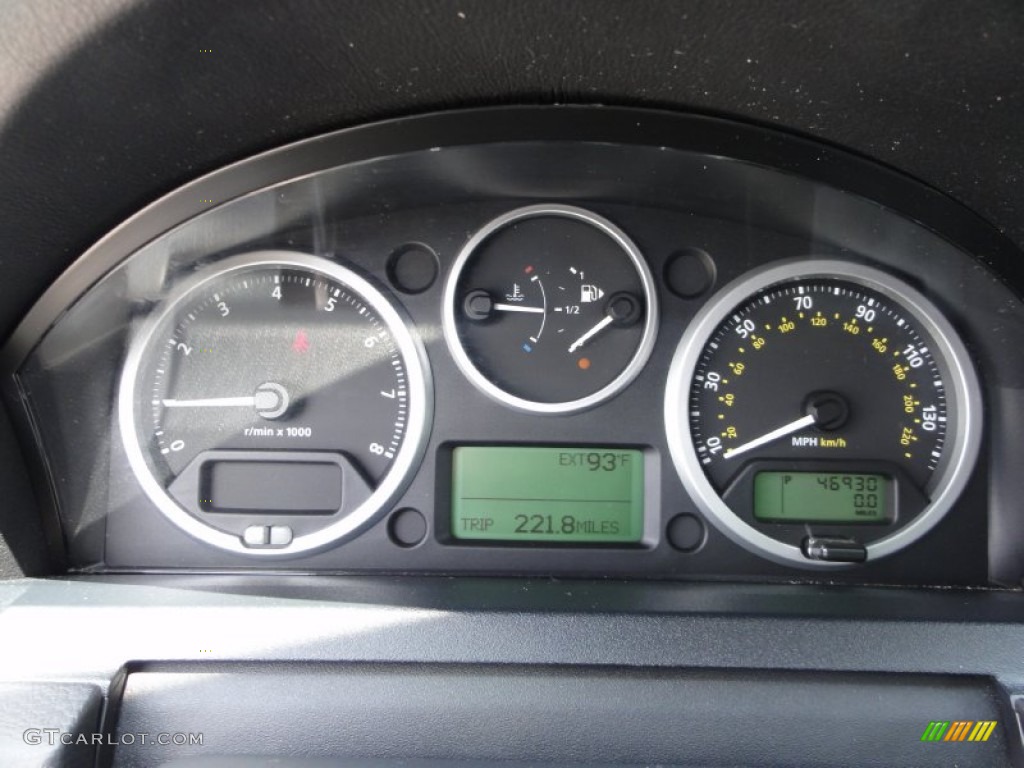 2007 Land Rover LR3 V8 HSE Gauges Photo #51904538
