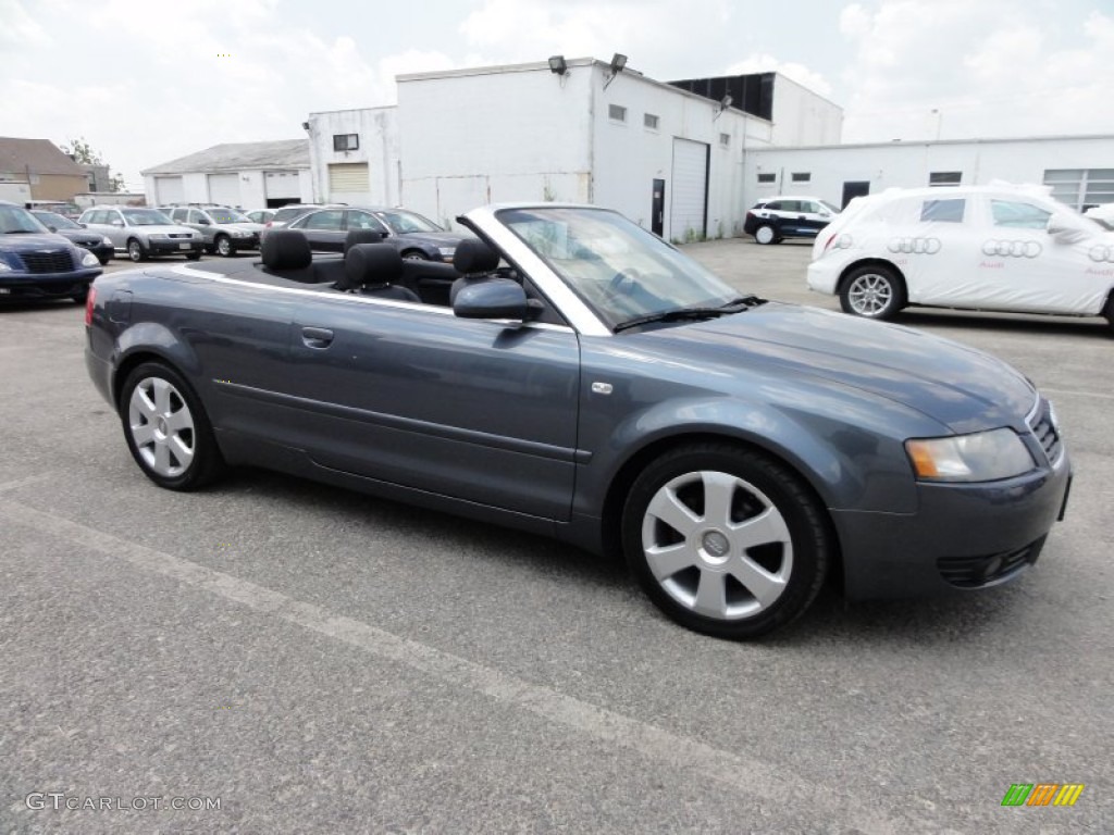Dolphin Gray Pearl 2003 Audi A4 1.8T Cabriolet Exterior Photo #51905387