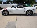 Arctic White 2010 Chevrolet Corvette Grand Sport Convertible Exterior
