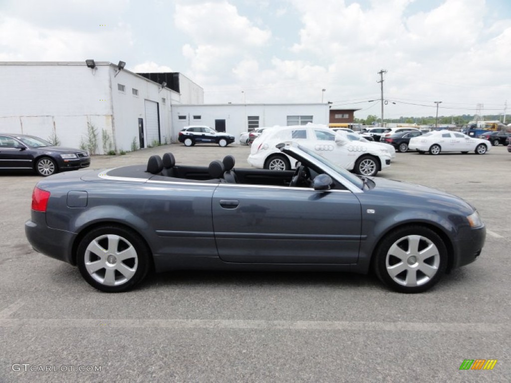 Dolphin Gray Pearl 2003 Audi A4 1.8T Cabriolet Exterior Photo #51905399