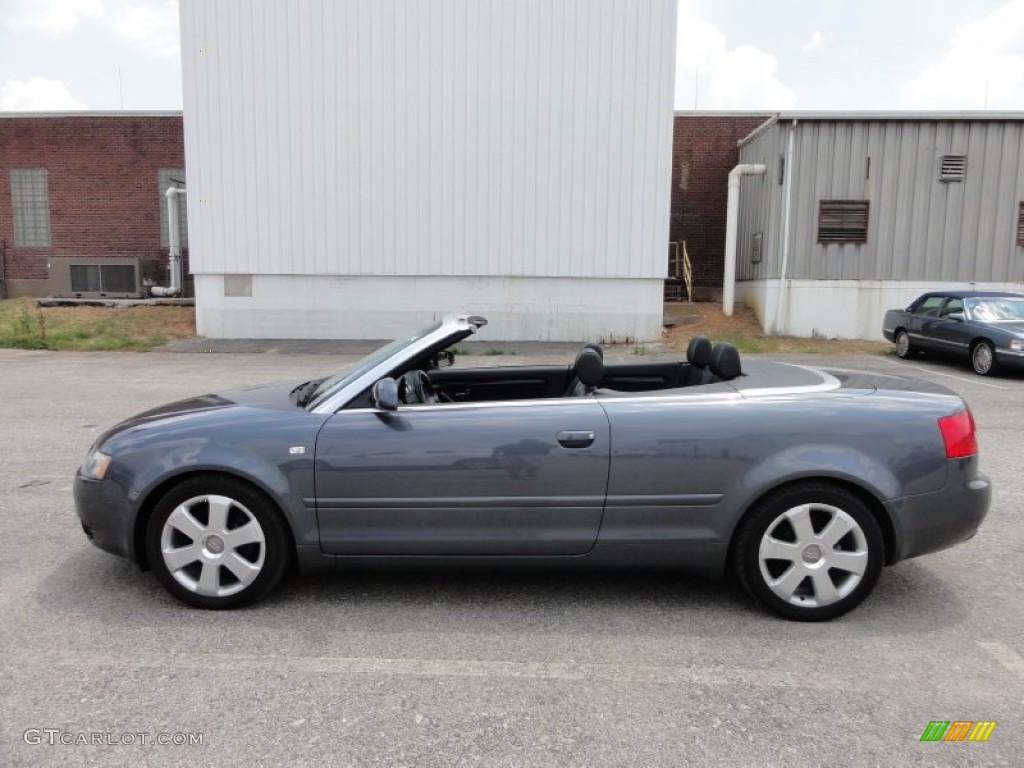 Dolphin Gray Pearl 2003 Audi A4 1.8T Cabriolet Exterior Photo #51905459