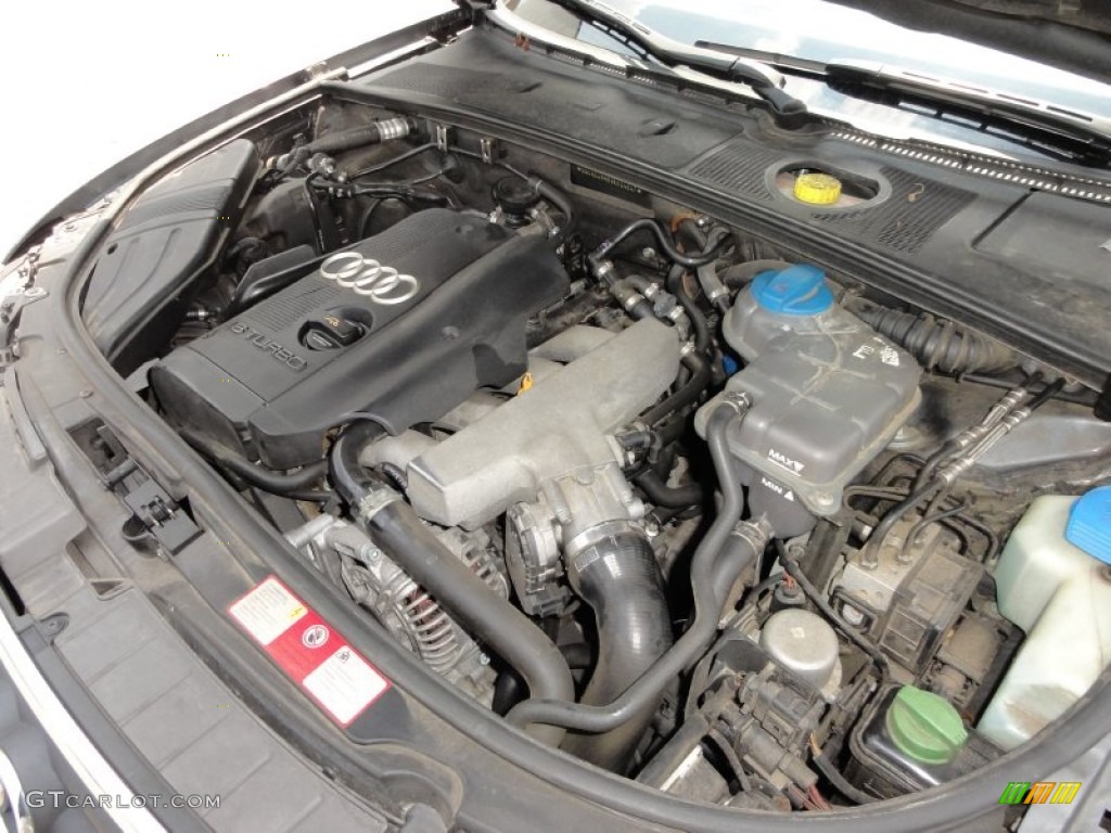 2003 Audi A4 1.8T Cabriolet 1.8L Turbocharged DOHC 20V 4 Cylinder Engine Photo #51905744