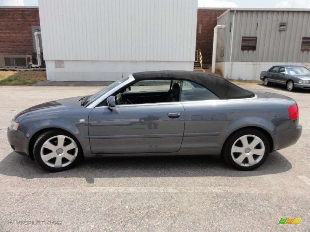 Dolphin Gray Pearl 2003 Audi A4 1.8T Cabriolet Exterior Photo #51906032