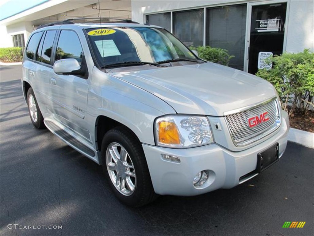 2007 Envoy Denali 4x4 - Silver Mist Metallic / Ebony photo #1