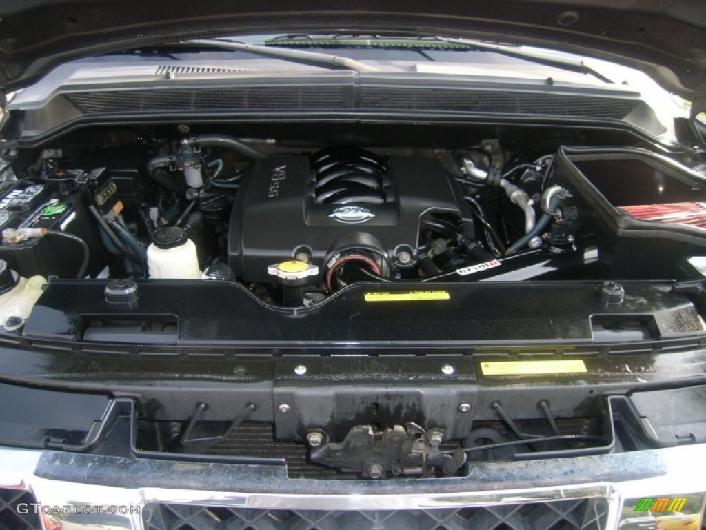 2004 Nissan Titan SE King Cab 4x4 Engine Photos