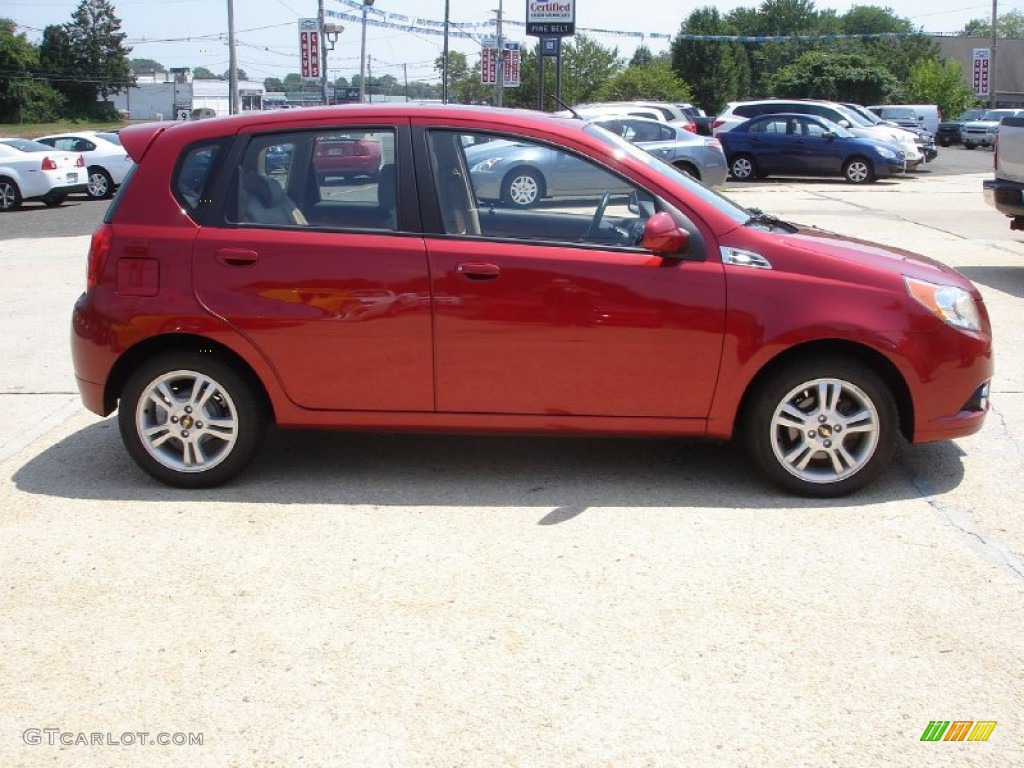 Sport Red 2011 Chevrolet Aveo Aveo5 LT Exterior Photo #51906485