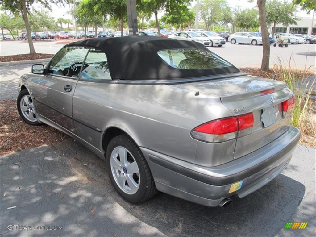 2003 9-3 SE Convertible - Steel Grey Metallic / Charcoal Grey photo #4