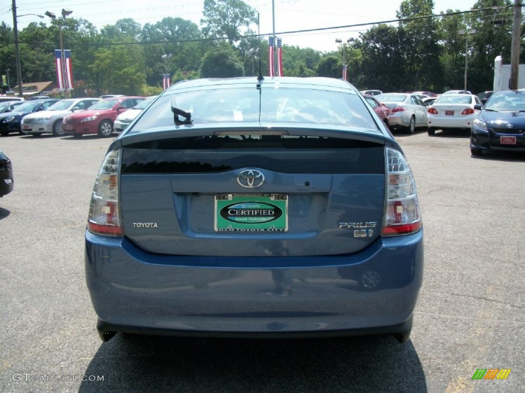 2009 Prius Hybrid - Spectra Blue Mica / Dark Gray photo #6