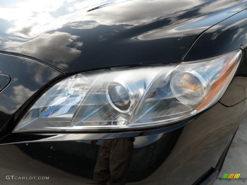 2007 Camry SE V6 - Black / Dark Charcoal photo #10