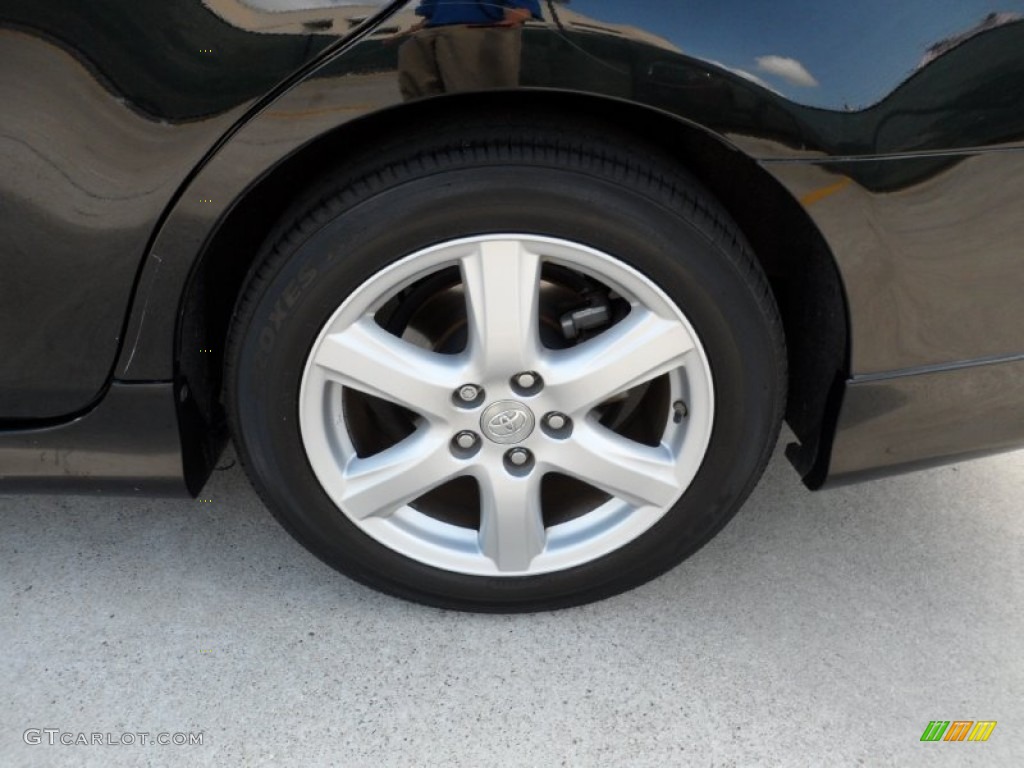 2007 Camry SE V6 - Black / Dark Charcoal photo #13