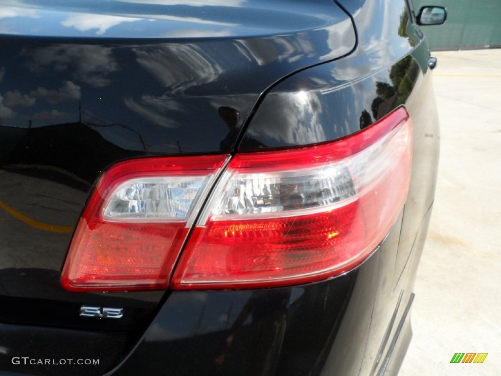 2007 Camry SE V6 - Black / Dark Charcoal photo #19