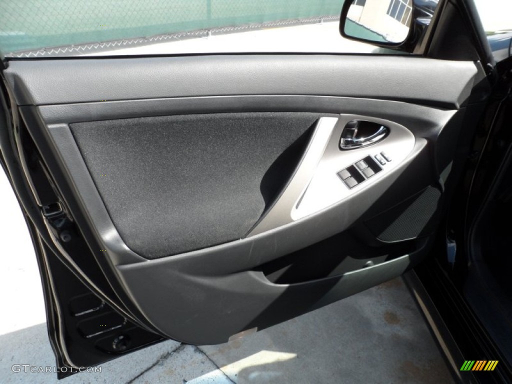 2007 Camry SE V6 - Black / Dark Charcoal photo #33