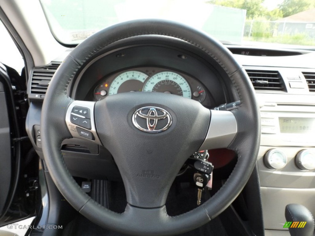 2007 Camry SE V6 - Black / Dark Charcoal photo #42