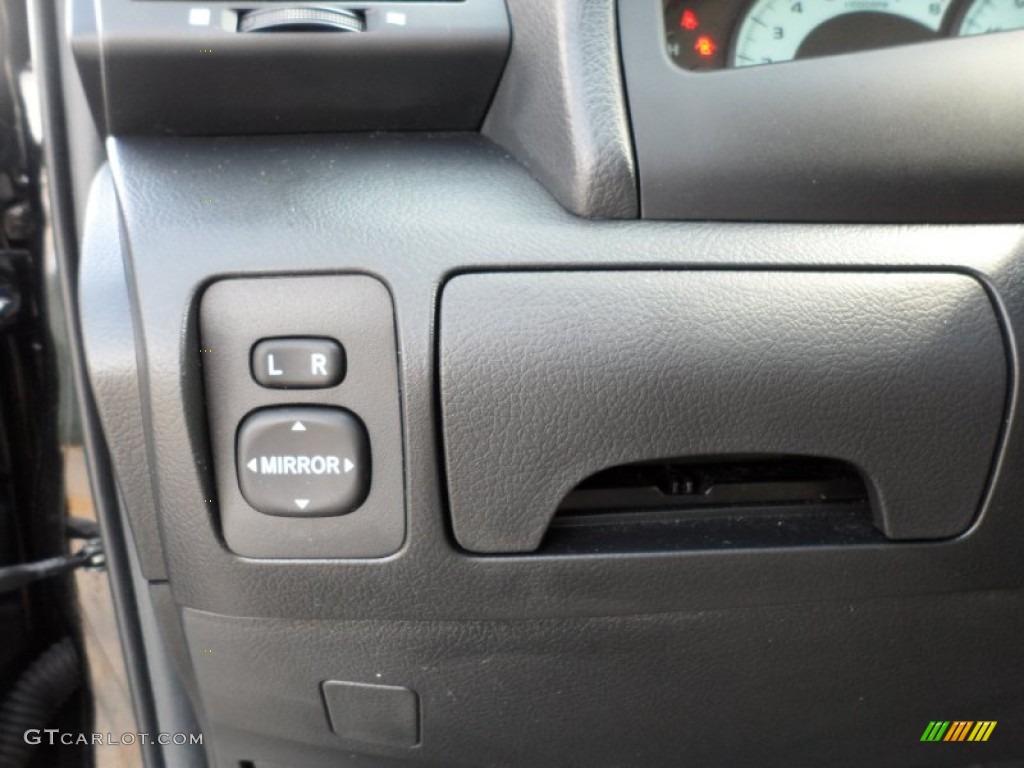 2007 Camry SE V6 - Black / Dark Charcoal photo #45