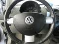 Grey 2000 Volkswagen New Beetle GLS Coupe Steering Wheel