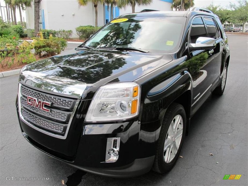 Onyx Black 2011 GMC Terrain SLT Exterior Photo #51908159
