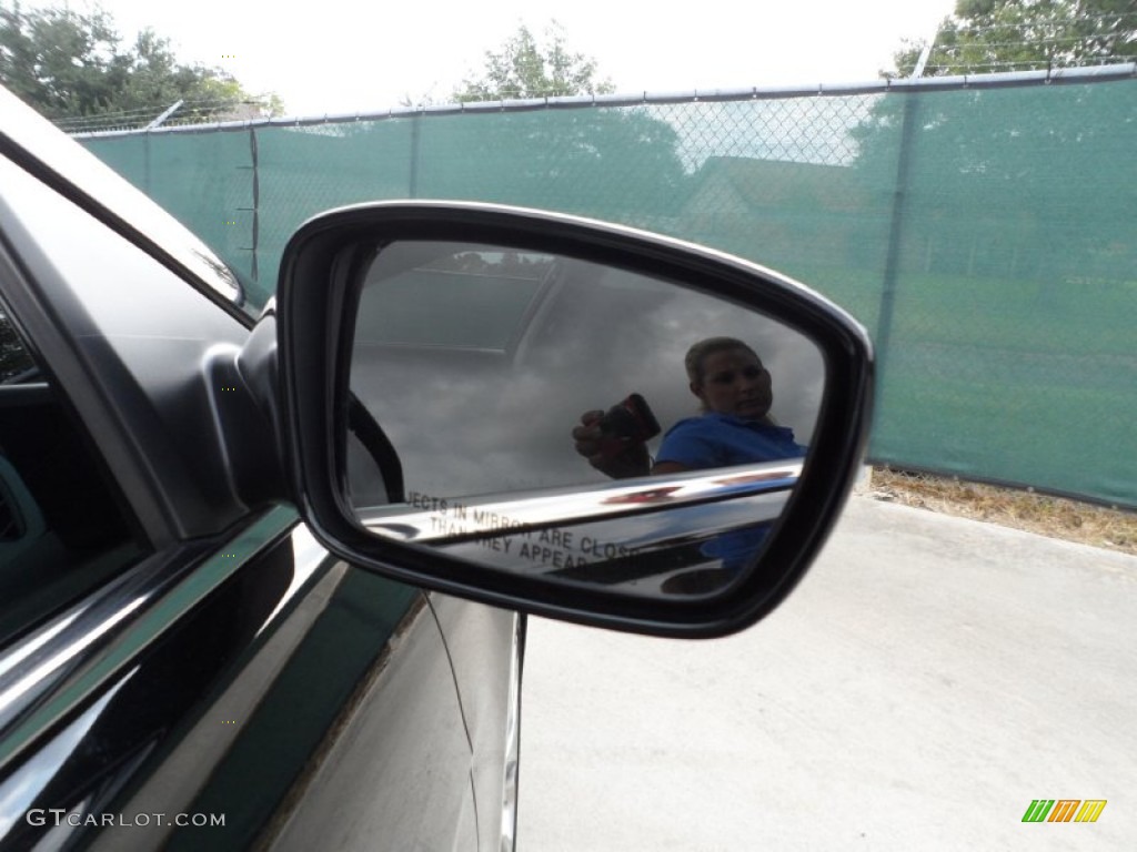 2011 Sonata SE - Midnight Black / Black photo #18