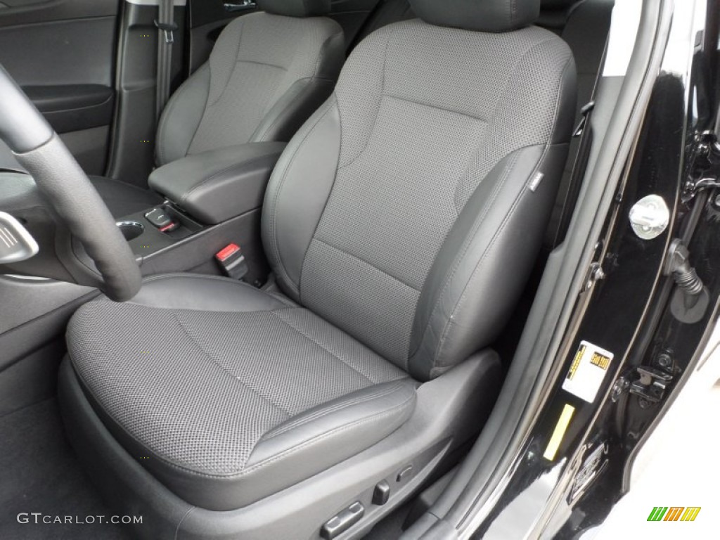 2011 Sonata SE - Midnight Black / Black photo #34