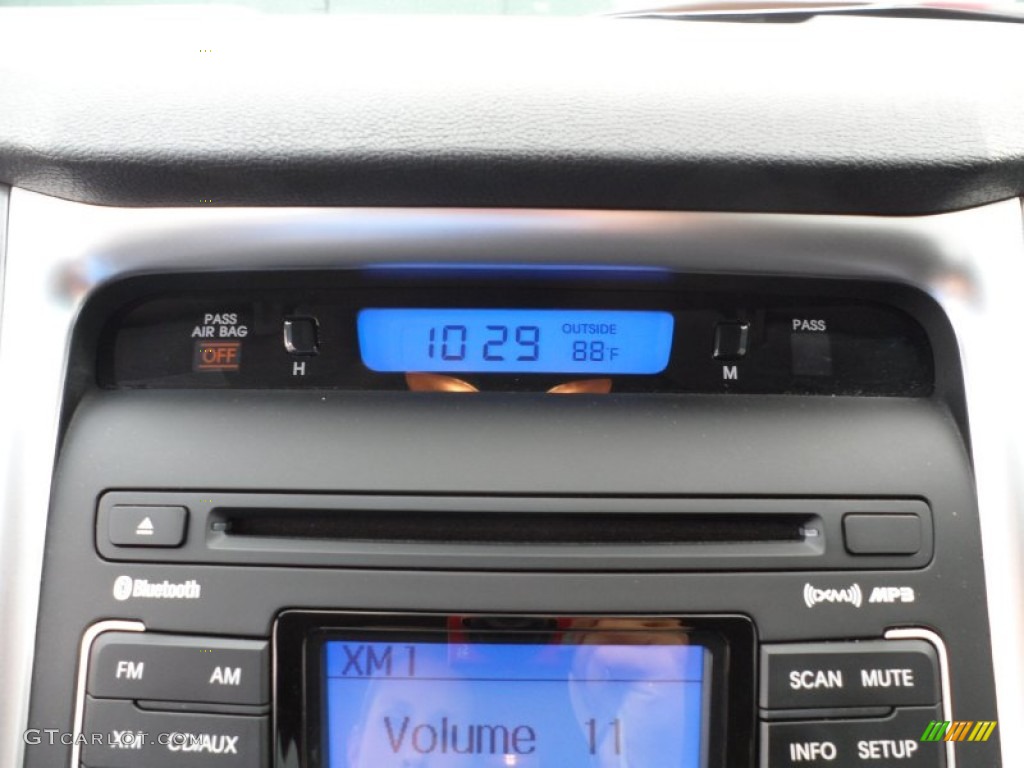 2011 Sonata SE - Midnight Black / Black photo #38