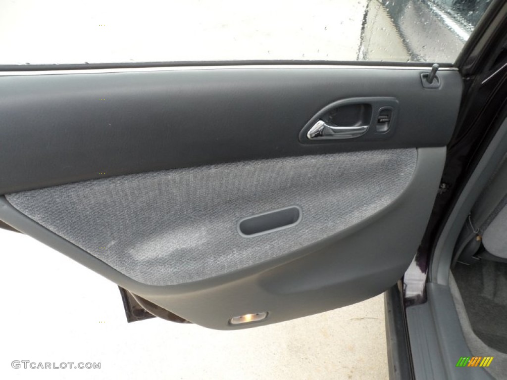 1997 Honda Accord SE Sedan Gray Door Panel Photo #51910883