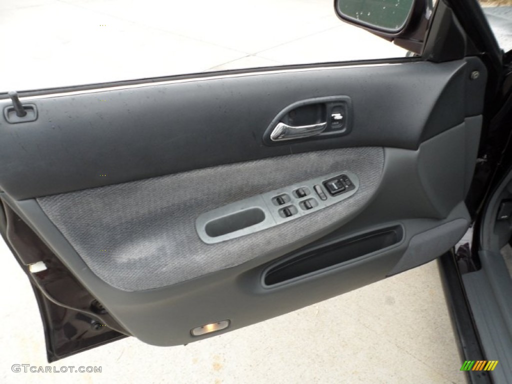 1997 Honda Accord SE Sedan Gray Door Panel Photo #51910910