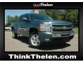 2009 Blue Granite Metallic Chevrolet Silverado 1500 LT Crew Cab 4x4  photo #1