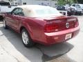 2007 Redfire Metallic Ford Mustang V6 Deluxe Convertible  photo #3