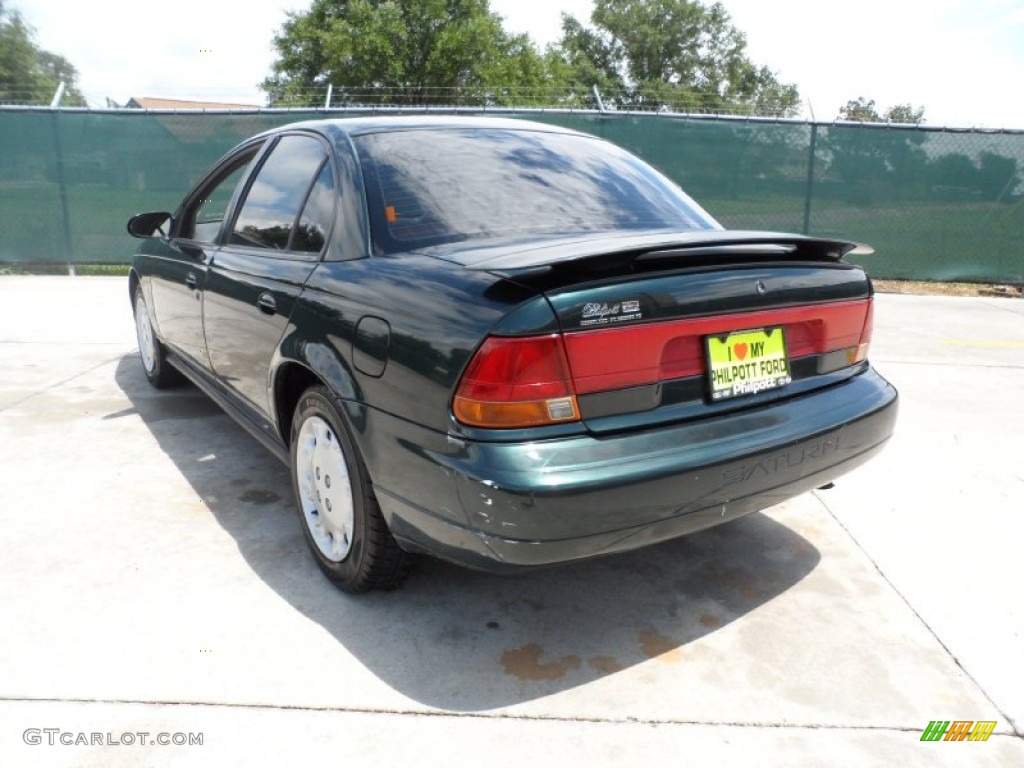 1997 S Series SL2 Sedan - Dark Green / Gray photo #5