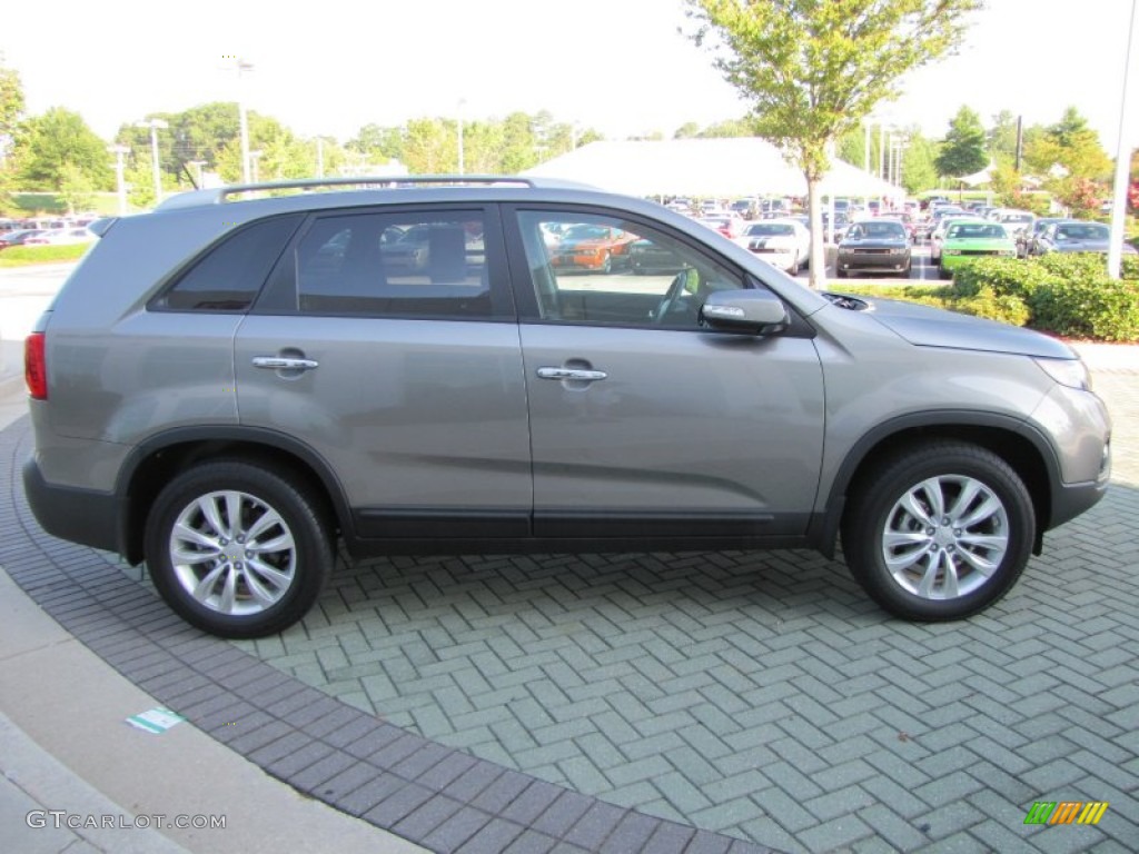 Titanium Silver 2011 Kia Sorento EX Exterior Photo #51912851