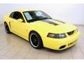 2003 Zinc Yellow Ford Mustang Cobra Coupe  photo #1