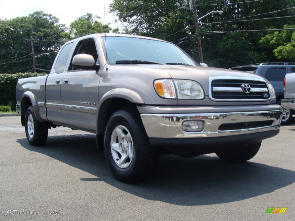 2000 Tundra Limited Extended Cab - Thunder Gray Metallic / Gray photo #3