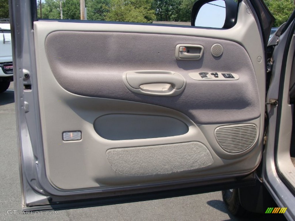2000 Tundra Limited Extended Cab - Thunder Gray Metallic / Gray photo #10