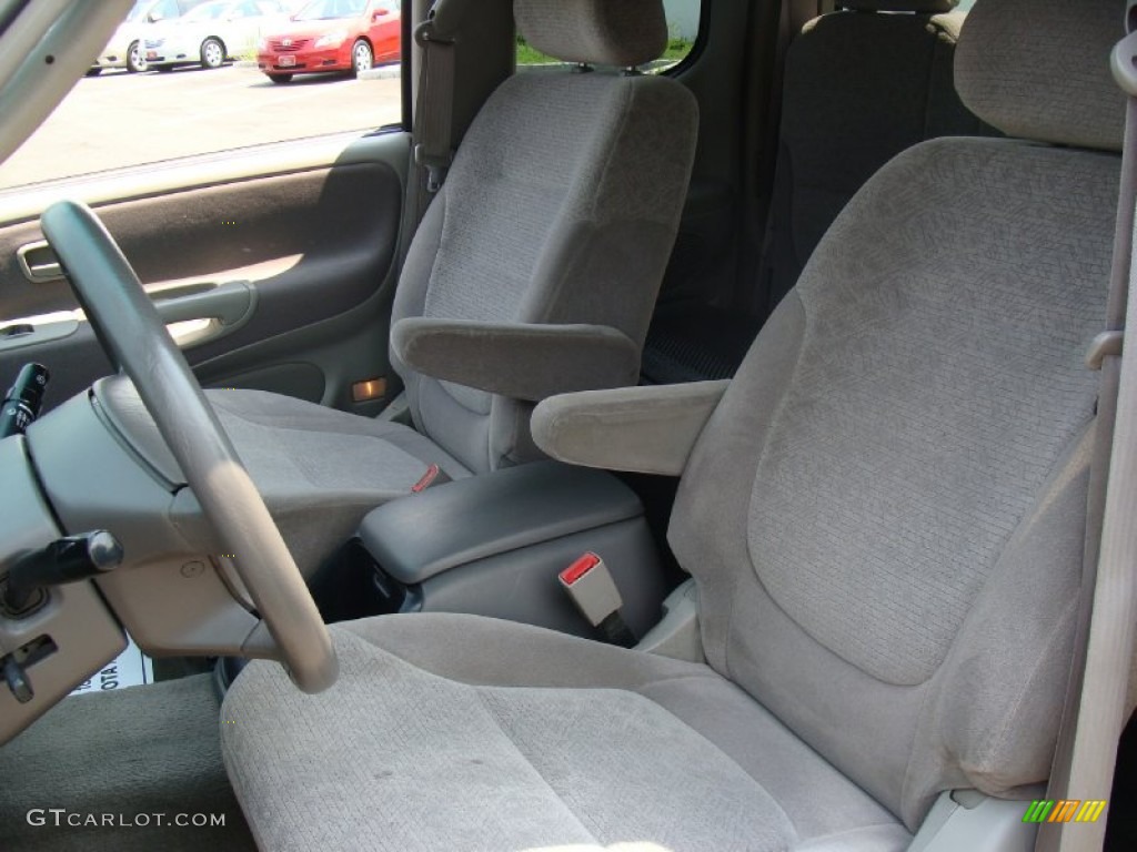 2000 Tundra Limited Extended Cab - Thunder Gray Metallic / Gray photo #11