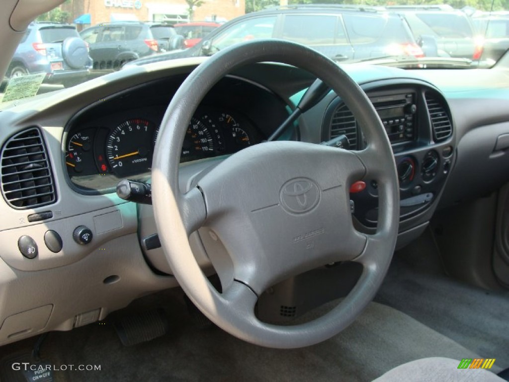 2000 Tundra Limited Extended Cab - Thunder Gray Metallic / Gray photo #12