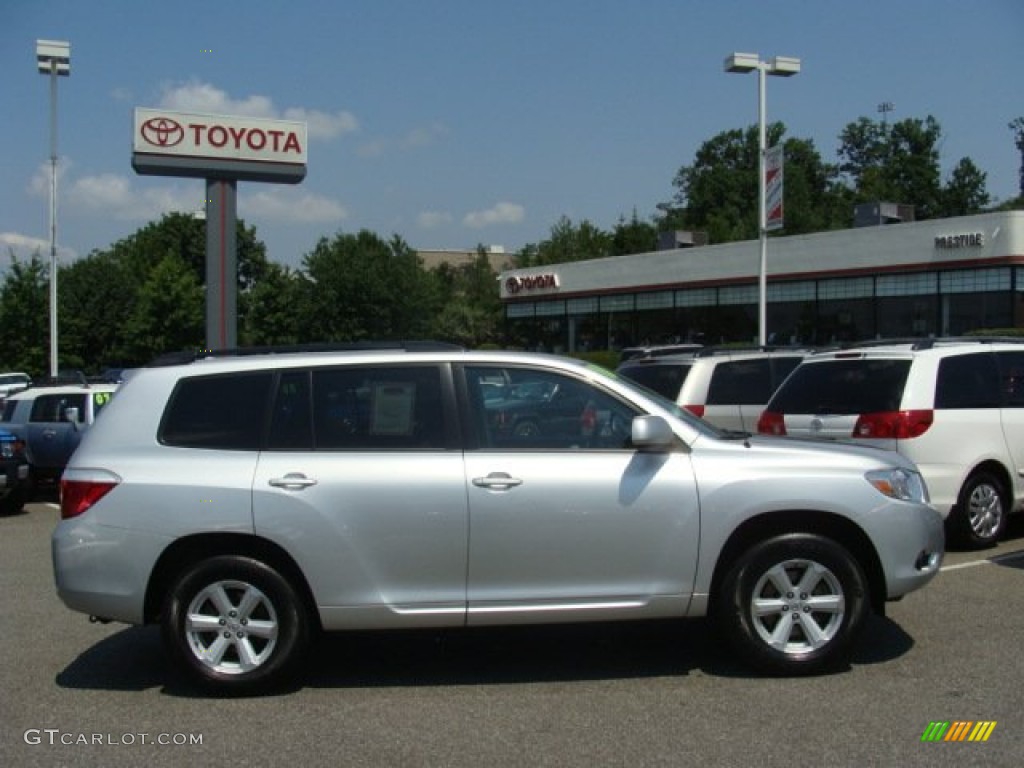 2010 Highlander V6 4WD - Classic Silver Metallic / Ash photo #1