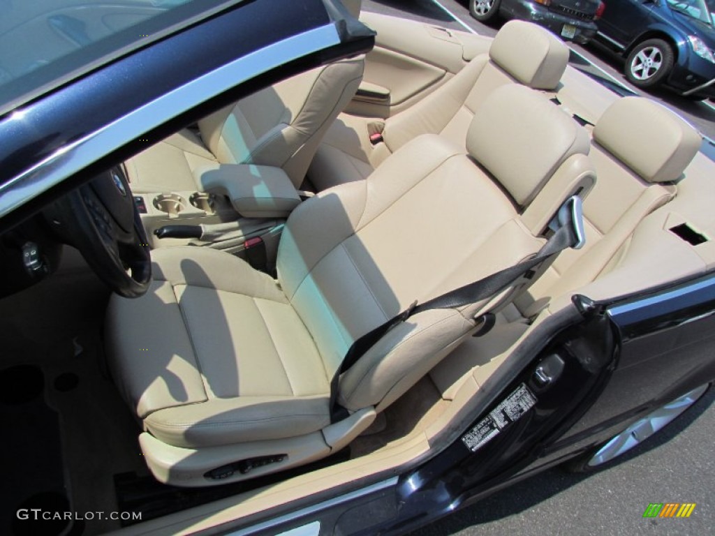 2003 3 Series 325i Convertible - Orient Blue Metallic / Sand photo #10