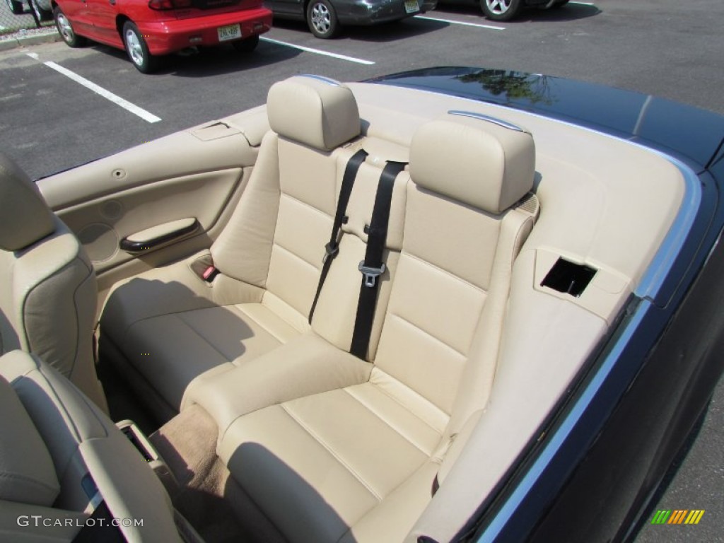 2003 3 Series 325i Convertible - Orient Blue Metallic / Sand photo #12