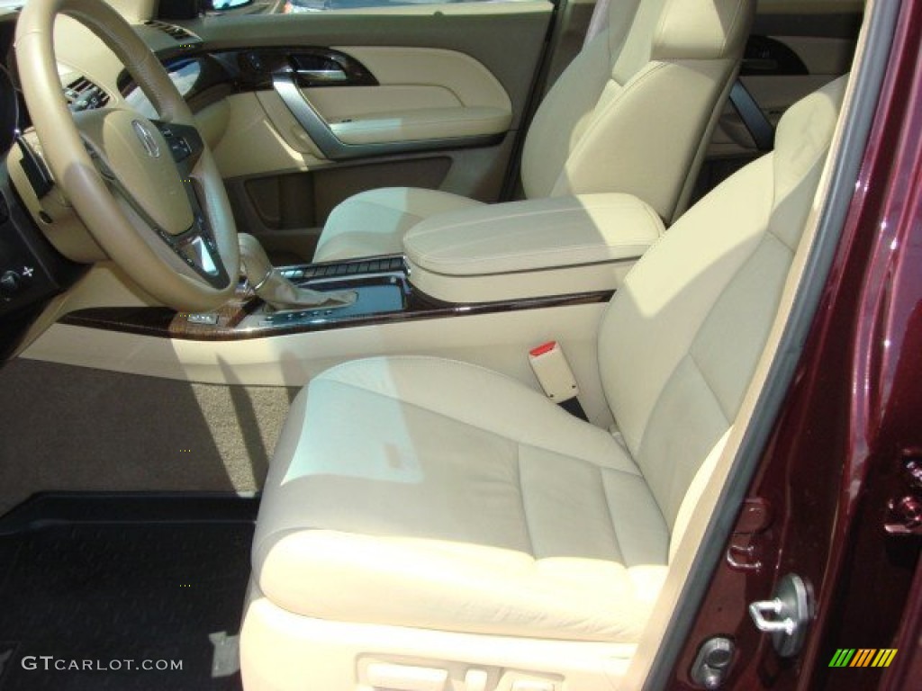 Parchment Interior 2010 Acura MDX Technology Photo #51915014