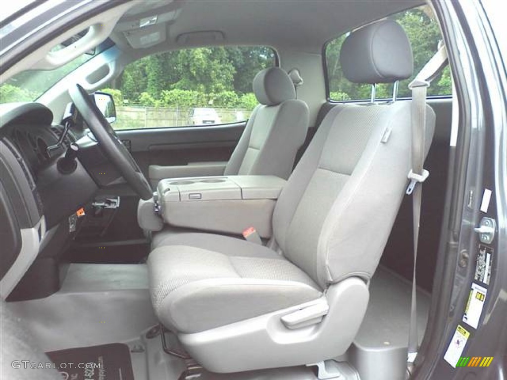 Graphite Gray Interior 2007 Toyota Tundra TRD Regular Cab Photo #51915275