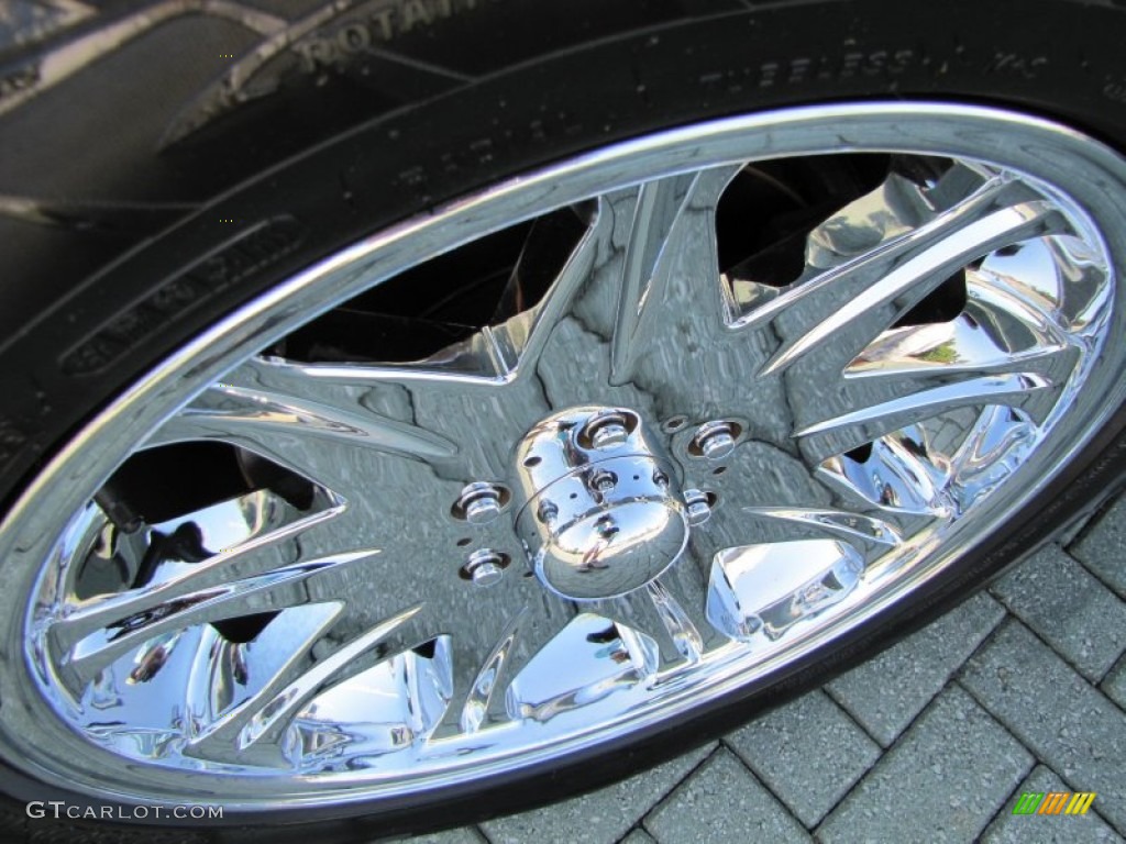 2006 F150 Lariat SuperCrew - Medium Wedgewood Blue Metallic / Tan photo #9