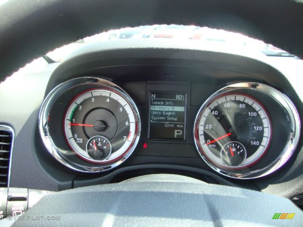 2011 Dodge Durango Heat 4x4 Gauges Photo #51916163