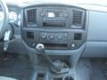 Controls of 2006 Ram 2500 ST Quad Cab