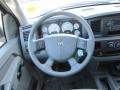 Medium Slate Gray 2006 Dodge Ram 2500 ST Quad Cab Steering Wheel