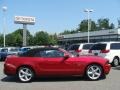 2010 Red Candy Metallic Ford Mustang GT Premium Convertible  photo #2