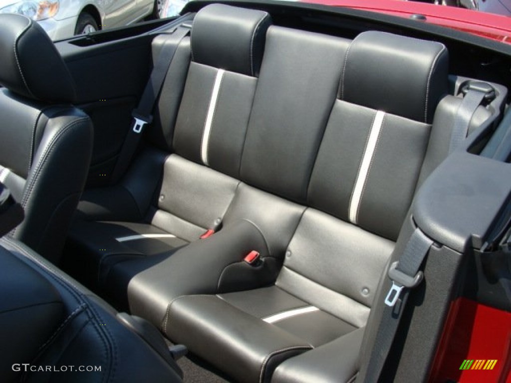 Charcoal Black/Cashmere Interior 2010 Ford Mustang GT Premium Convertible Photo #51918578