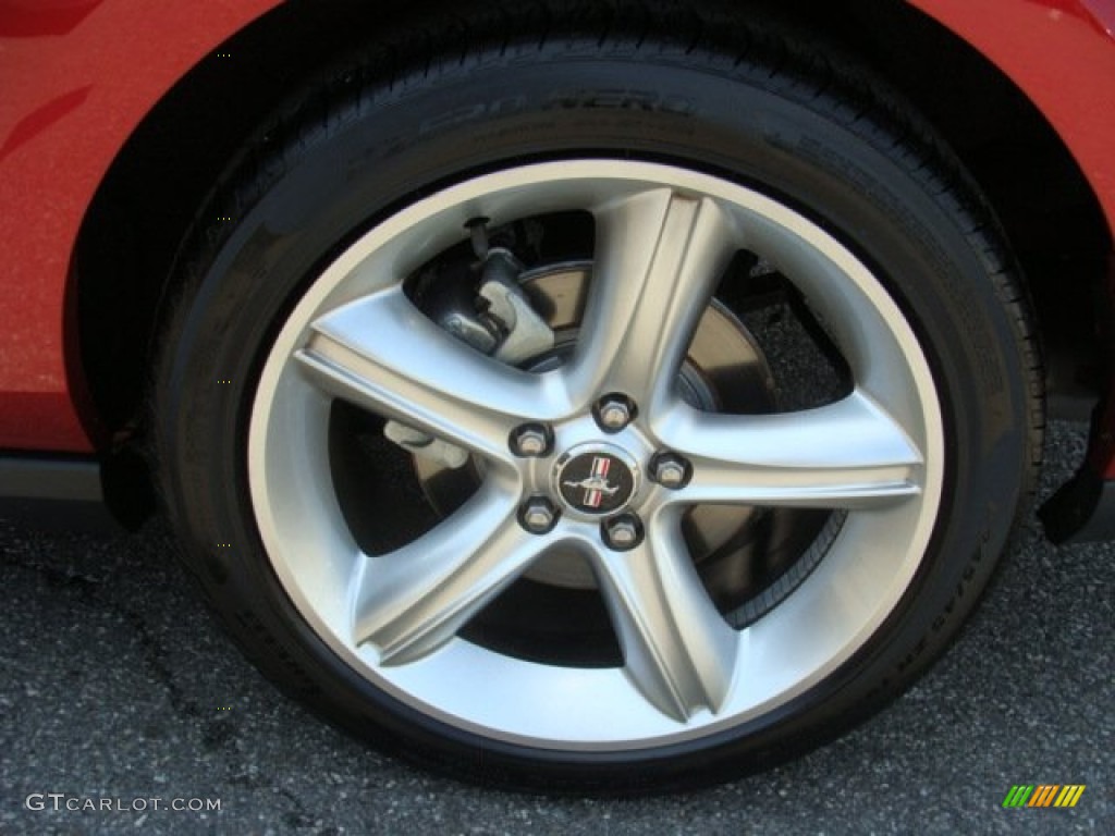 2010 Ford Mustang GT Premium Convertible Wheel Photo #51918611