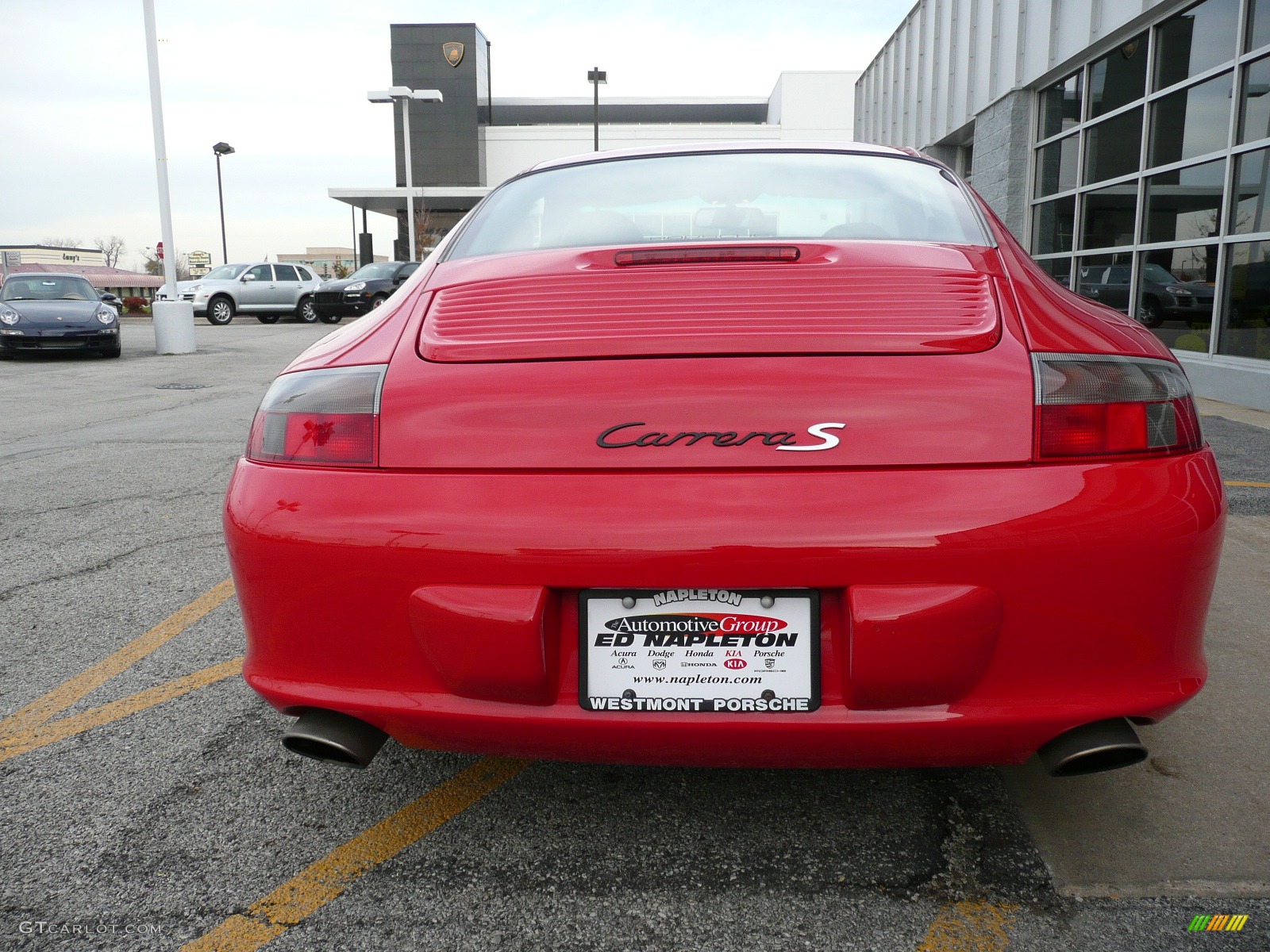 2002 911 Carrera Coupe - Guards Red / Black photo #6