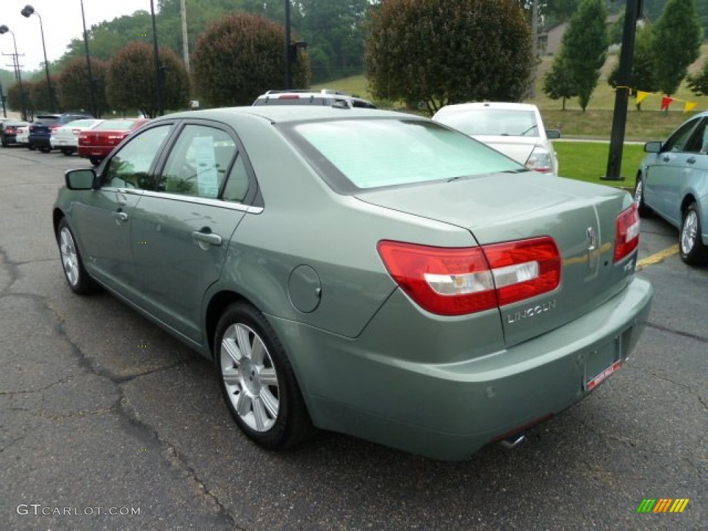 2008 MKZ Sedan - Moss Green Metallic / Sand photo #2